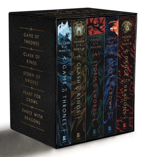 GEORGE R. R. MARTIN'S A GAME OF THRONES 5-BOOK BOXED SET (SONG OF ICE AND FIRE SERIES) - comprar online