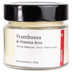 Vela Framboesa e Pimenta Rosa - 150g