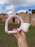 Tiara de pelúcia com cabeça de gato - comprar online