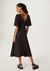 VESTIDO MIDI DECOTE V - HERING - SUPER SALE OUTLET | Morena Rosa, Colcci 50% OFF