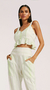 TOP JUSTO ALCA COM BABADOS - MORENA ROSA - SUPER SALE OUTLET | Morena Rosa, Colcci 50% OFF
