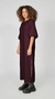 VESTIDO MIDI DECOTE REDONDO ABERTURA LATERAL - ZINCO