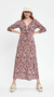 Vestido midi Zinco