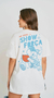T-SHIRT DECOTE REDONDO COM ESTAMPA LOCALIZADA - ZINCO na internet
