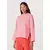 BLUSA EM MOLETOM COM FENDA NA LATERAL - HERING