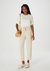 BLUSA CROPPED MANGA 3/4 TEXTURIZADA - HERING - comprar online