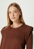 BLUSA MANGA LONGA EM MALHA CANELADA - HERING - comprar online