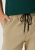 CALÇA EM SARJA MASCULINA JOGGER - HERING - loja online