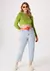 Imagem do BLUSA CROPPED MANGA LONGA EM TRICOT - HERING
