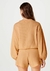 BLUSA CROPPED MANGA BUFANTE TEXTURIZADO - HERING