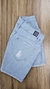 SAIA CURTA JEANS FIVE POCKETS COM PUIDOS - ZINCO na internet