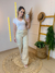 Blusa Podrinha Feminina com Decote V Manga Curta