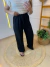 Calça Pantalona Feminina Crepe Duna Com Elástico na internet