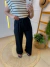 Imagem do Calça Pantalona Feminina Crepe Duna Com Elástico