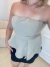 Imagem do Cropped Crepe Feminino Sem Alça