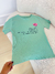 Blusa Algodão Feminina Gola Redonda Frases - Flora Boutique