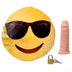 PELUCIA EMOJI OCULOS COM PRÓTESE