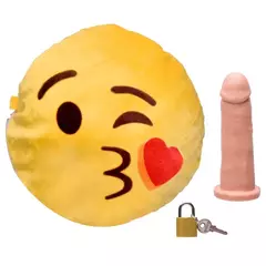 PELUCIA EMOJI BEIJINHOS COM PROTESE