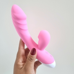 VIBRADOR COM SUGADOR DE CLITÓRIS - comprar online