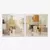 Quadro Abstract Earthy Stains kit duas telas - loja online