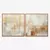 Quadro Abstract Golden Spots kit duas telas
