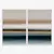 Quadro Peaceful Calm Abstract 1 kit duas telas - loja online