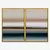 Quadro Peaceful Calm Abstract 1 kit duas telas - comprar online