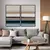 Quadro Peaceful Calm Abstract 1 kit duas telas - comprar online
