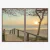 Quadro Mariscal Bombinhas Nascer do Sol por Ale Gazola kit 2 telas - loja online