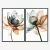 Quadro Flores em Tons kit duas telas - loja online