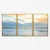Quadro Floripa Abstrato 5 por Ale Gazola kit três telas
