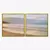 Quadro Abstrato Ingleses Floripa por Ale Gazola kit duas telas - comprar online