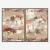 Imagem do Quadro Peachy Abstract por Karine Tonial kit duas telas