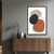 Quadro Abstrato Formas e Linha 6 por Ale Gazola
