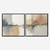 Quadro Abstrato Moderno 3 kit duas telas - comprar online
