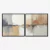 Quadro Abstrato Moderno 3 kit duas telas - comprar online