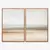 Quadro Calm Neutral Tones kit duas telas