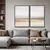 Quadro Calm Neutral Tones kit duas telas - comprar online