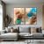 Quadro Ondas Mármore kit duas telas - comprar online