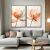 Quadro Translucent Flowers kit duas telas - comprar online