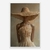 Quadro Woman In Hat - Wy Quadros Decorativos