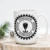 Caneca branca personalizada operador âncora