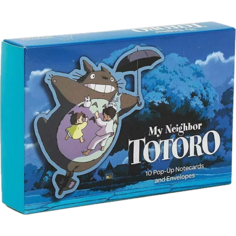 My Neighbor Totoro: 10 Pop-Up Notecards and Envelopes ENGLISH ¡Preventa!