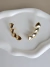 Ear Cuff Triângulos - Dourado - comprar online