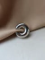 Piercing Fake Bold Unitário - Prateado