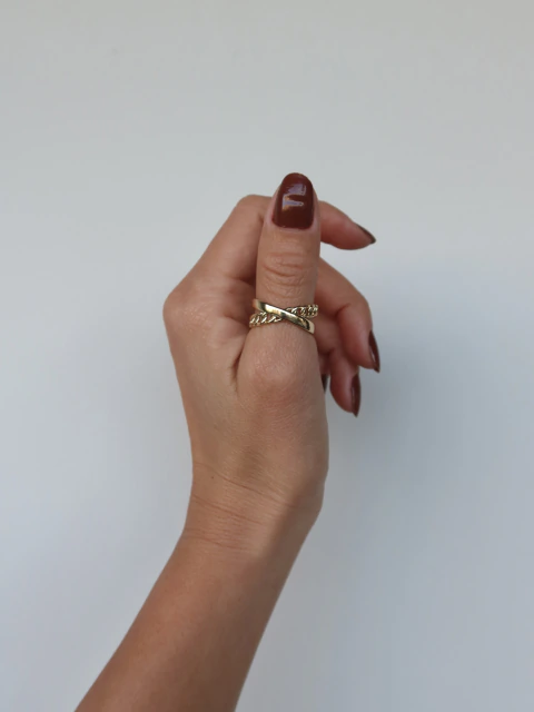 Anel Transpassado - Gold