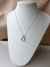 Colar Gota Maxi Cristal - Ródio - comprar online