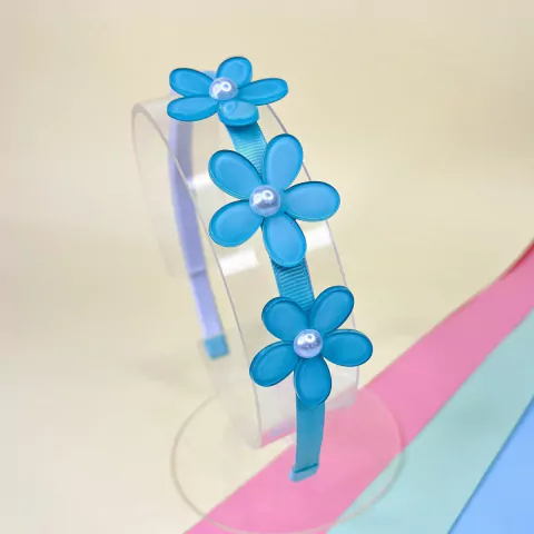 Tiara acrílica flor - comprar online