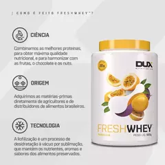 Freshwhey Whey Protein 900g Dux - Maracúja - Yamato Produtos Naturais