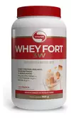 Whey Fort 3w Whey Protein Vitafor Sabor Paçoca - 900G